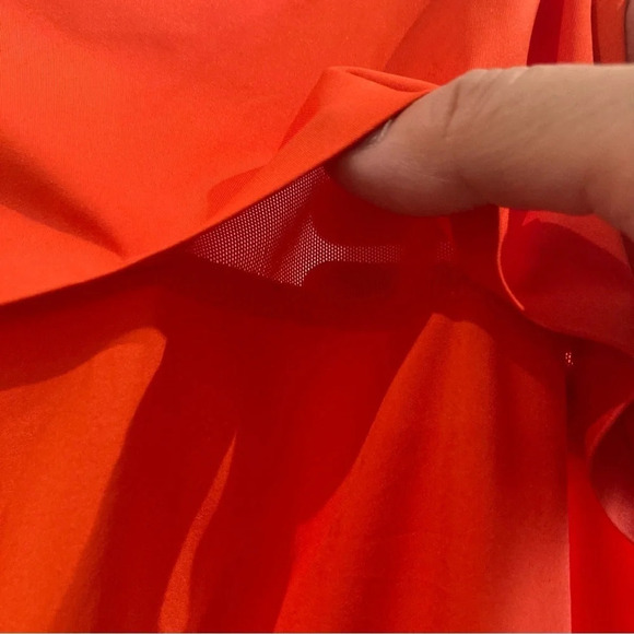 ATHLETA Expedition Dress Flame  Orange Shorts Quick Dry Zipper Pockets Dress - Picture 8 of 13